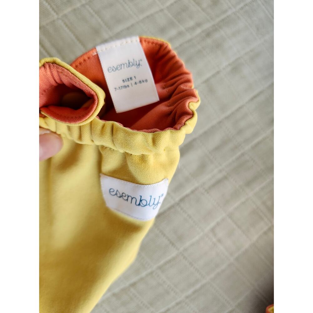 5 Esembly Cloth Diaper Covers Sz 7-17lbs - Picture 5 of 6